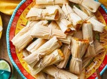 Vegan Jackfruit Tamales - mexican food